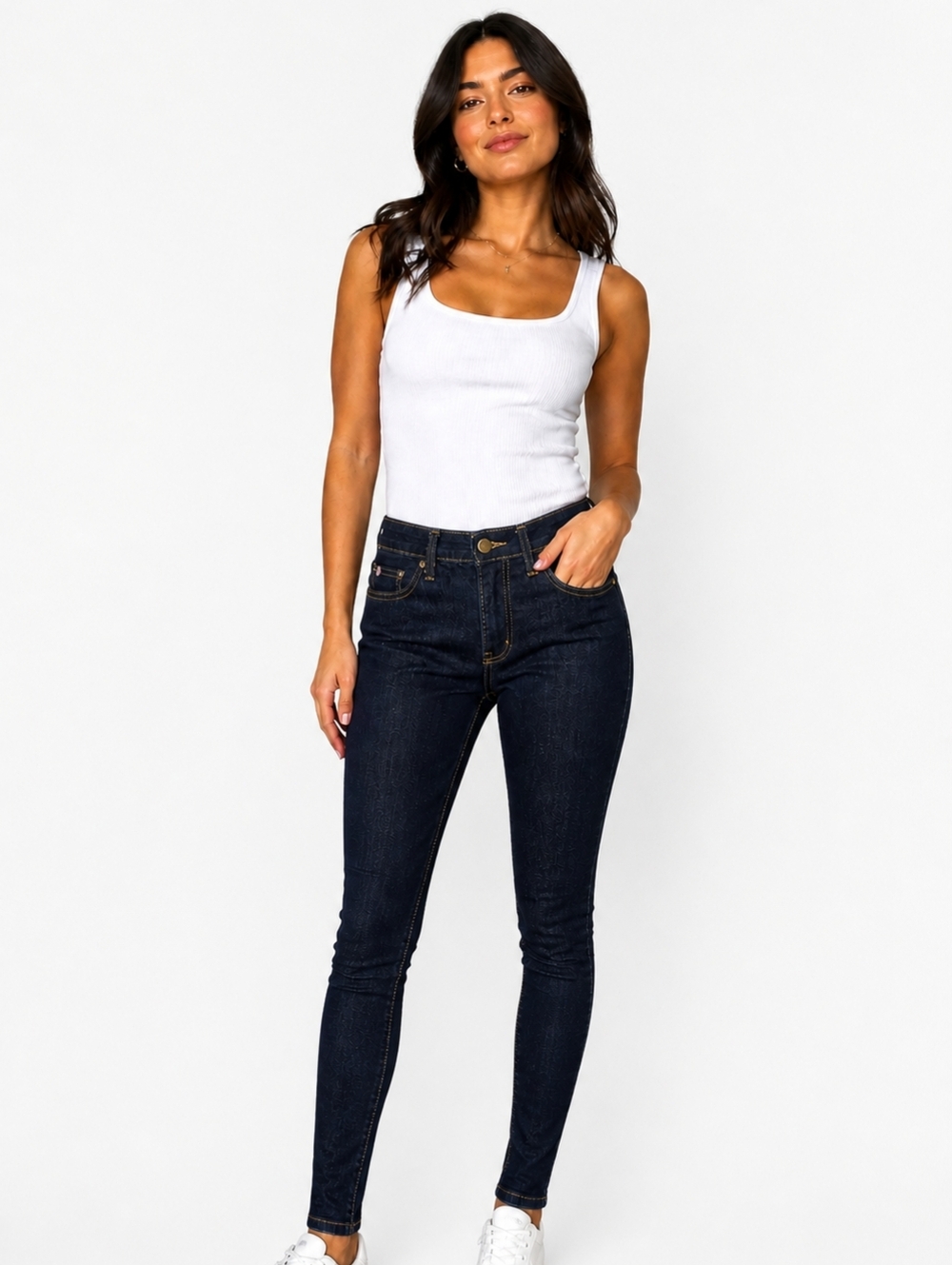 Skinny Jeans - Dark Blue